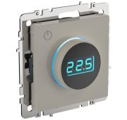 Термостат электронный с индик. BRITE СП IP20 ТС10-1-БрКр механизм беж. IEK BR-RT11-K10