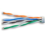Кабель витая пара U/UTP кат.5E 4х2х24AWG solid Cu PVC In. Median (м) SUPRLAN 01-0334-9