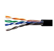 Кабель витая пара U/UTP кат.5E 4х2х0.51 24AWG solid Cu PE Out. Premium (м) SUPRLAN 01-0311-2