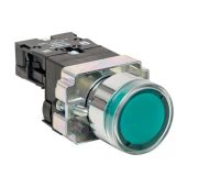 Кнопка BA31 с подсветкой 230В зел. NO PROxima EKF xb2-bw31-230