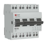Переключатель трехпозиционный ТПС-63 4P 63А PROxima EKF TPS463