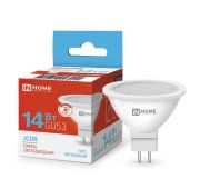 Лампа светодиодная LED-JCDR-VC 14Вт GU5.3 6500К 1260лм IN HOME 4690612047911
