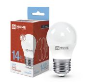 Лампа светодиодная LED-ШАР-VC 14Вт 230В E27 6500К 1330лм IN HOME 4690612047836