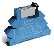 Модуль интерфейсный электромеханич. реле 2CO 8А AgNi 24В DC (чувствит.) IP20 безвинт. клеммы (пружинный зажим) FINDER 386270240050