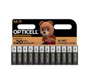Элемент питания алкалиновый AA/LR6 (блист. 12шт) Professional Opticell 5052005