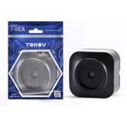 Розетка телевизионная TV 1-м ОП Frea IP20 АБС-пластик карбон TOKOV ELECTRIC TKE-FR-A1C-C14