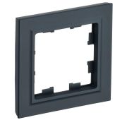Рамка 1-м BRITE РУ-1-БрГ графит IEK BR-M12-K53