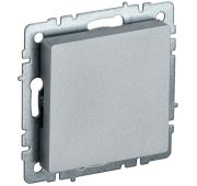 Заглушка c суппортом BRITE МЗ10-БрА механизм алюм. IEK BR-PL10-K47