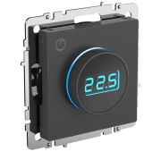 Термостат электронный с индик. BRITE СП IP20 ТС10-1-БрГ механизм графит IEK BR-RT11-K53