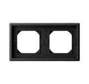 Рамка 2-м ArtGallery IP44 карбон SE GAL441002