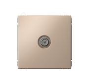 Розетка телевизионная оконечная TV ArtGallery 1дБ механизм песочн. SE GAL001291
