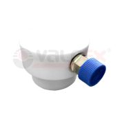 Заглушка коллектора с воздухоотводчиком 40 (60/15) бел. VALFEX 10162340