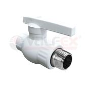 Кран шаровой комбинированный НР 32х1дюйм (24/6) бел. VALFEX 10144232