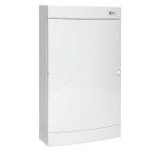 Щит распределительный навесной Unix 3х12мод. IP41 бел. дверь PROxima EKF ux-3x12-nw