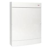 Щит распределительный навесной Unix 3х18мод. IP41 бел. дверь PROxima EKF ux-3x18-nw