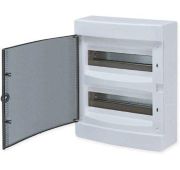 Щит распределительный навесной Unix 2х12мод. IP41 прозр. дверь PROxima EKF ux-2x12-n