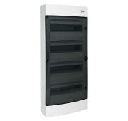 Щит распределительный навесной Unix 4х12мод. IP41 прозр. дверь PROxima EKF ux-4x12-n