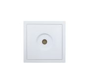 Розетка ТВ оконечная СП ZIMA IP20 бел. LEZARD 704-0288-130