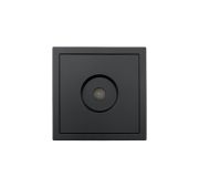 Розетка ТВ оконечная СП ZIMA IP20 черн. бархат LEZARD 704-4288-130