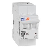Выключатель автоматический модульный 2п B 50А 4.5кА OptiDin BM63-2B50-4.5-УХЛ3 КЭАЗ 329515
