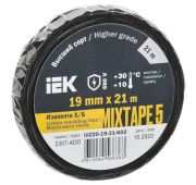 Изолента Х/Б 19мм 21м MIXTAPE 5 IEK UIZ20-19-21-K02