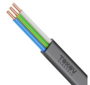 Кабель TOKOV ELECTRIC ВВГ-Пнг(А)-LSLTx 3х1.5 ОК (N PE) 0.66кВ (м) УТ000030887