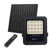 Прожектор светодиодный PFL SOLAR 02 50 6500К GR IP65 ДО с солнечн. панелью и пультом Pro+ JazzWay 5058460