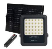 Прожектор светодиодный PFL SOLAR 02 100 6500К GR IP65 ДО с солнечн. панелью и пультом Pro+ JazzWay 5058477