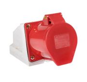 Розетка наружн. уст. 32А 380В 3P+РЕ IP44 (124) EKF ps-124-32-380
