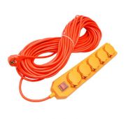 Удлинитель-шнур 5х10м с заземл. 16А IP44 У10-026 ПВС 3х1.5 с выкл. с индикатором сети с защ. крышкой UNIVersal 9633922