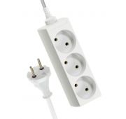 Удлинитель 3х5м без заземл. 16А IP20 ПВС 2х1 КОСМОС YKsm5m-3g(K)