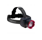 Фонарь аккумуляторный налобный H1W LED 1Вт 2 режима аккум. 0.5А.ч ЗУ 220В КОСМОС KOCAccuH1WLED