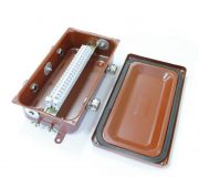 Коробка КЗНС-16 УХЛ1.5 IP65 латун. сальники ГОФРОМАТИК zeta30316
