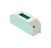 Корпус навесной ЩРН-П-1/2 12.5х4.2х5.8 1-2мод. IP30 пластик. бел. DEKraft 31030DEK
