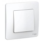 Выключатель 1-кл. СП Blanca 10А IP20 (сх. 1) 250В бел. SE BLNVS010101