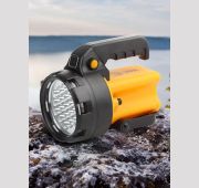 Фонарь-прожектор аккумуляторный Альфа PA-602 19LED литиевый аккум. 3А.ч ЗУ 220В + 12В (инд. упак.) Эра Б0031033