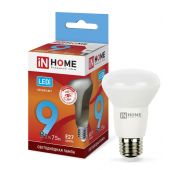 Лампа светодиодная LED-R63-VC 9Вт рефлектор 4000К нейтр. бел. E27 810лм 230В IN HOME 4690612024325