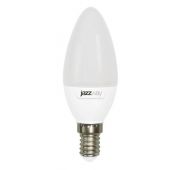Лампа светодиодная PLED-SP 9Вт C37 свеча 3000К тепл. бел. E14 820лм 230В JazzWay 2859457A