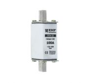 Вставка плавкая ППН-33 100/100А 50кА габарит 00С PROxima EKF fus-33/100