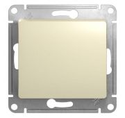 Выключатель 1-кл. СП Glossa 10А IP20 (сх. 1) 10AX механизм беж. SE GSL000211