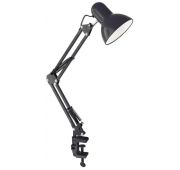 Светильник настольный UF-312P С02 230В 60Вт струбцина черн. Ultraflash 12895