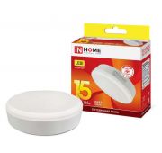 Лампа светодиодная LED-GX53-VC 15Вт таблетка 3000К тепл. бел. GX53 1430лм 230В IN HOME 4690612020815