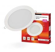 Светильник светодиодный RLP-VC 18Вт 6500К IP40 1440лм 230В 185мм круглый встраив. панель бел. (аналог Downlight) IN HOME 4690612024547