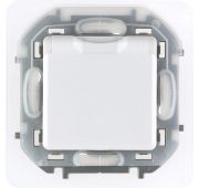 Розетка 1-м СП Inspiria 16А IP44 250В 2P+E защ. шторки с крышкой немецк. стандарт механизм бел. Leg 673740