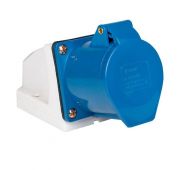 Розетка наружн. уст. 32А 220В 2P+РЕ IP44 (123) EKF ps-123-32-220