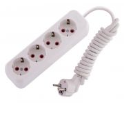 Удлинитель 4х2м с заземл. 16А IP20 Lila LEZARD 720-0402-401