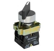 Переключатель LAY5-BJ33 на 3 полож. 2НО черн. I-O-II дл. ручка IEK BSW70-BJ-3-K02