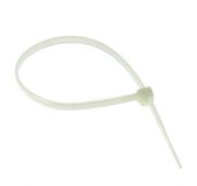 Хомут кабельный 2.5х150 нейл. бел. (уп.100шт) EKF plc-c-2.5x150