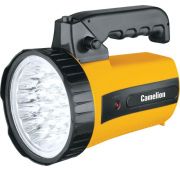 Фонарь аккумуляторный 35LED 29315 аккум. 6В 4А.ч 220В пластик. желт. (кор.) Camelion 10469