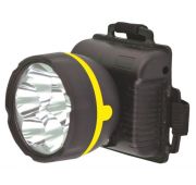 Фонарь налобный 909LED5 (5LED 1 режим; 3хR6 черн.) Ultraflash 11781